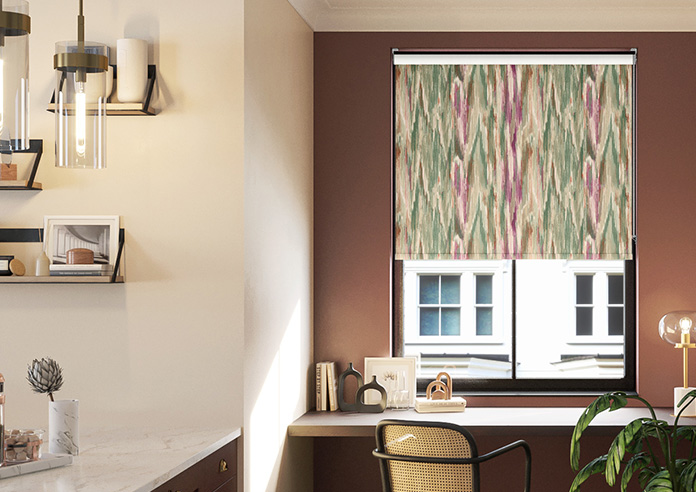 Bombay, Pink Crush - Twist&Fit Roller Blind - Image 3